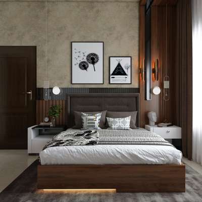 design @ incraft Architectural studio   #BedroomDecor  #HouseDesigns  #InteriorDesigner