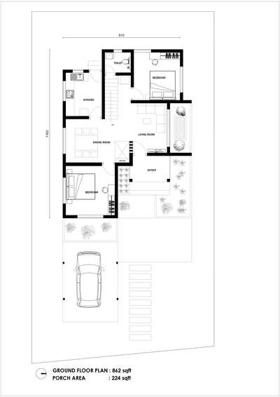 2 Bedroom , 862 sqft
.
.
contact for more details 
#archutecture #architecturedesigns #FloorPlans #plan #groundfloor #groundfloorplan #Firstfloorplan #MasterBedroom #2BHKHouse #2DPlans #2dDesign #Designs