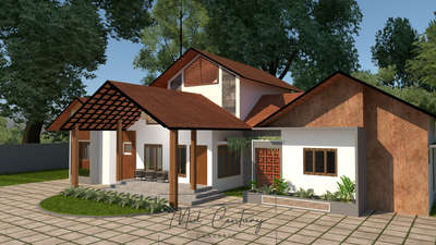 Single storey traditional residential building 
Area - 2500 sqft.



 #exterior_Work #exteriordesigns #TraditionalHouse #traditionalhomedecor #SemiTraditionalStyle #HouseConstruction