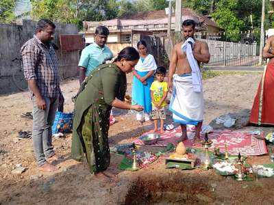 കല്ലിടൽ ചടങ്ങ്. ആലപ്പുഴ