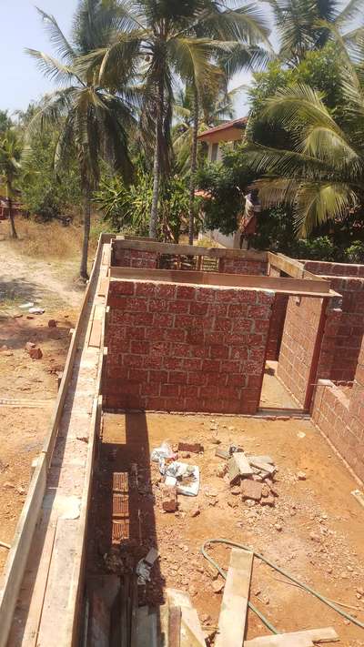 Low Budget home Lintel Shuttering Work