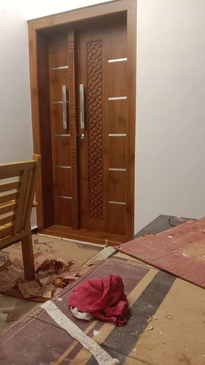 main door teak disign