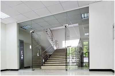 Saint Gobain 12.mm Toughened Glass work