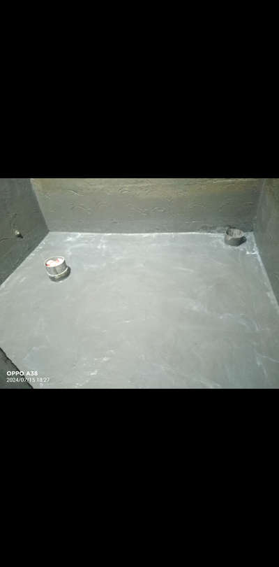 New bathroom water proofing