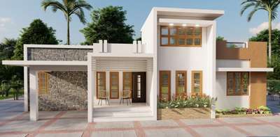 proposed  residence @ pavannur #HouseDesigns  #SmallHouse