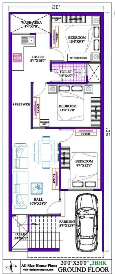 EAST FACING 20×50 3BHK FRONT STARECASE WITH CAR PARKING FULL VENTILATION AND NATURAL LIGHTS
PLEASE SHARE A DOUBLE STORY HOUSE MAP