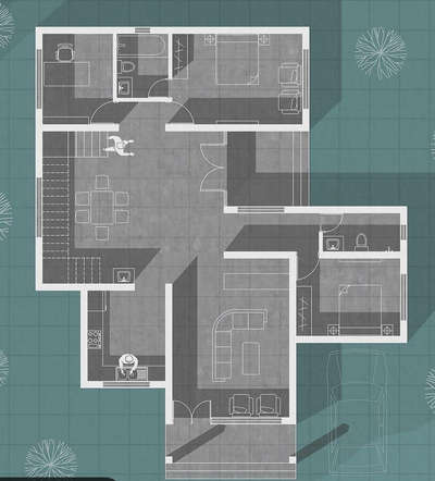 floor plan for 2bhk flat.
.
.
. #FlooringServices #SingleFloorHouse #FloorPlans #MarbleFlooring #Flooring #FlooringDesign