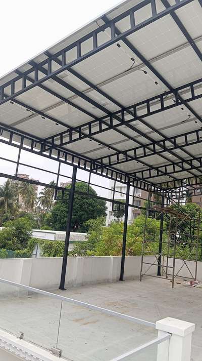 roofing with solar panels, site:Thrissur