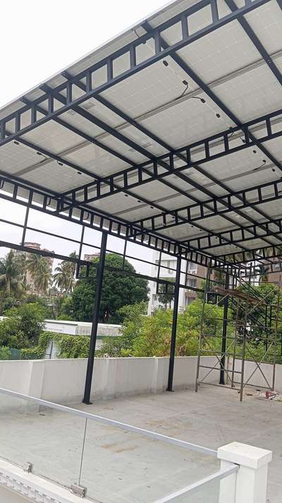 roofing with solar panels, site:Thrissur