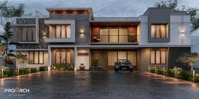 65 lakhs  - 2900sqft with interior 
ProArch Luxury Villas
.
.
 #koloapp  #3delevations  #ElevationHome #ElevationDesign #HouseDesigns #SouthFacingPlan #widewindows #widehouse #nightrender  #frontview