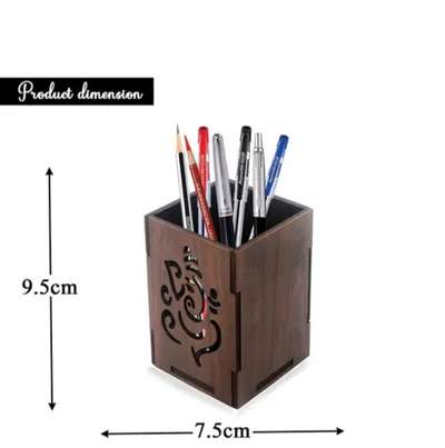 Wooden pen stand holder MDF