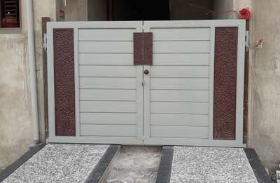 main gate aluminium sheets design  # #