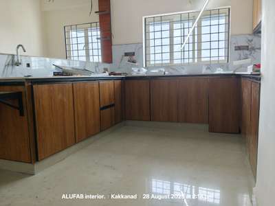 finished.. 🤗 site :kakkanad kochi. # #ModularKitchen #aluminiumfabricationwork #KitchenInterior