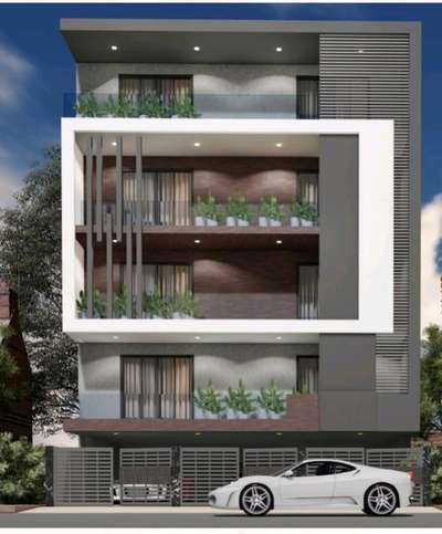 exterior design in sketch and Vray  
 #InteriorDesigner  #exterior_Work  #architecturedesigns  #exterior3D  #koloapp  #kolohindi