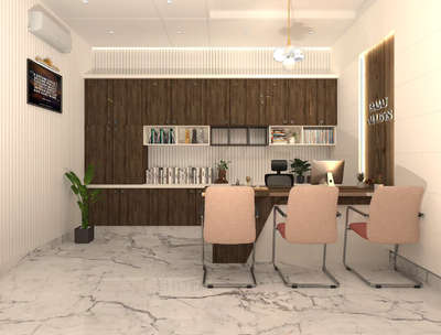 Manager Cabin (Bajaj Alloy) #InteriorDesigner #OfficeRoom #FalseCeiling