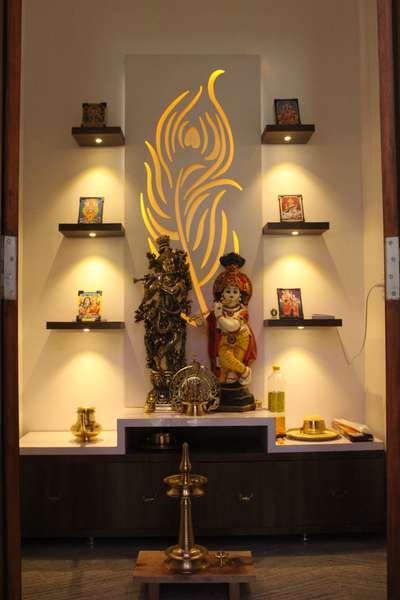 Pooja room
Site : Kuttiatoor, Kannur
Firm : Evolute Interiors
contact : +91 6235128912