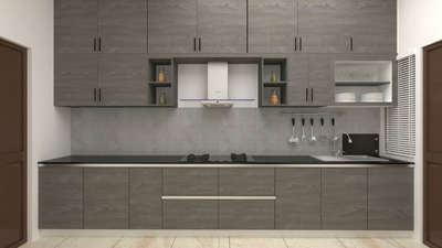 #KitchenIdeas  #LargeKitchen  #3d  #grey  #ModularKitchen  #FloorPlans
