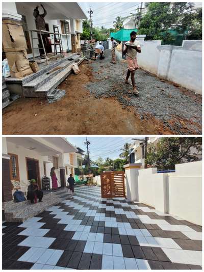 Before and After 🏠
For more details please contact 8113802011
#constructionlife #tekniksipil 
#Interlocks #LandscapeIdeas #landscapingforhouses #constructionsite #constru #mechanical #engineeringmemes #civilwork #civilengineeringstudents #life #civilengineeringdiscoveries #engcivil #memes #obra #heavyequipment #contractor #civilengineerblog #construcaocivil #bridge #survey #arquitectura #interior #gate #surveying #home #engineerlife #steel #ingenieriacivil #engineeringproblems #science