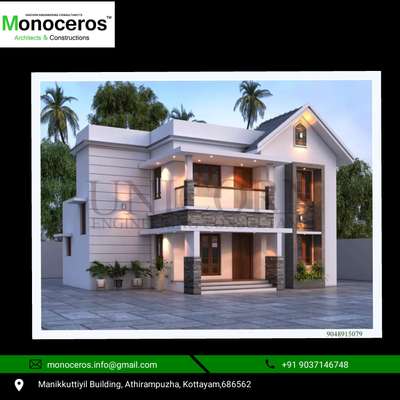Running Project at Kottayam.. 
Budget  - 40 Lakhs
Excluding Interiors..

#monoceros
#uec