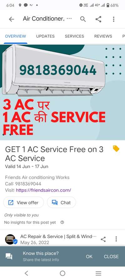 # AC Service Offer