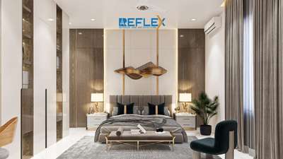 interior design... modern bedroom 
 #BedroomDecor  #MasterBedroom  #InteriorDesigner  #Architectural&Interior