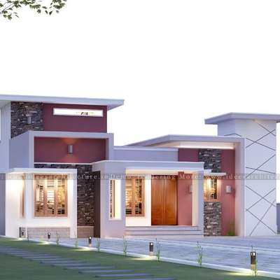 #alenconstructions 1360 sqft dream home @edathanattukara work on going