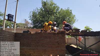 *Construction work *
only labour contractor rate