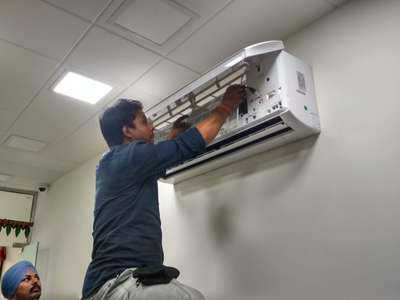 Mini split AC installation