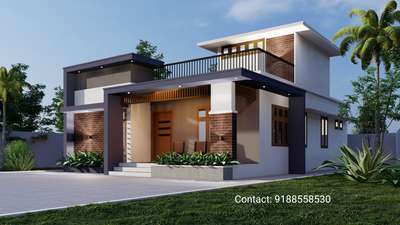 3d Elevation 
2bhk, 900 sqft

Credit: Arcline devolopers pmna

 #ElevationHome #3delivation #exteriordesigns #floorplan