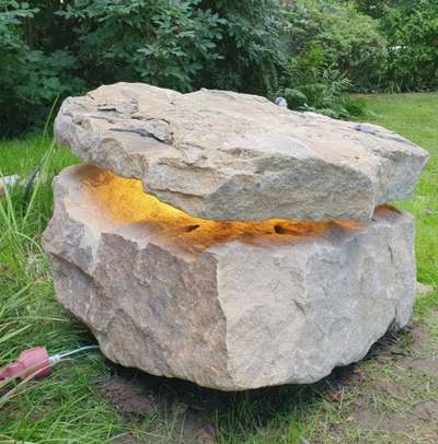 rock lights #lighting #lightingdesign  #RockGarden  #Rock