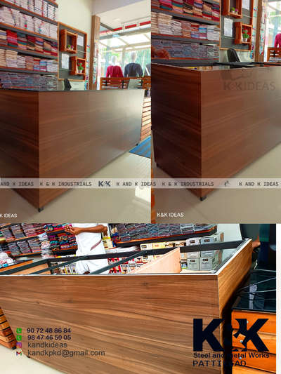#COUNTER  #textile  #Plywood  #wood  #glasstop