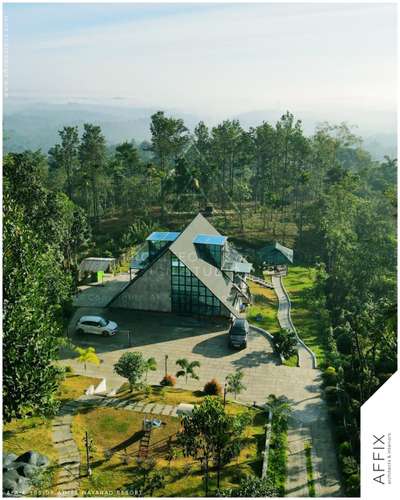 This one of a kind resort in Wayanad is celebration of architectural brilliance and serene landscape. This 'A' framed structure combines a seamless fusion of bold design and lush greenery, inviting you to escape relax and recharge. Its an art of creating spaces that breathe. #Architect  #architecturedesigns  #Architectural&Interior  #architectsinkerala  #best_architect