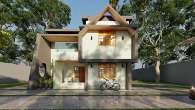 3bhk home elevation...in cheap rate.. #3drending  #lumion11pro  #3delevationhome  #SmallHomePlans