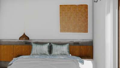 Proposed Bedroom Interior . . .
.
The minimalistic expression of local and rustic material in an modern context.
.
#architecture #interior #residence #wallart #Minimalistic #Architect #InteriorDesigner #WallDecors #CelingLights #TexturePainting #Ernakulam #kerala