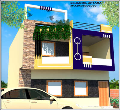 * 3D elevation *
civil engineer
we are provided to all drawing and 3d front elevation