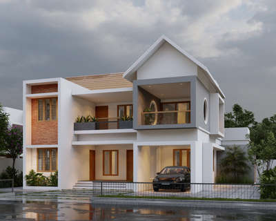 Proposed Residential Design 🤩✨🏡

Client : Althaf
Place : Kasaragod

Area :  2800 sqr ft 
Specfn : 8 bhk