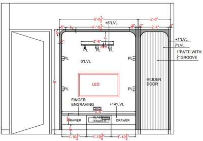 2D Drawing and 3D Drawing With Unique Designs. #InteriorDesigner  #2dDesign  #3drending  #HouseDesigns  #houseplanning