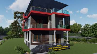 30x45 Home design at Jalpiguri West Bengal