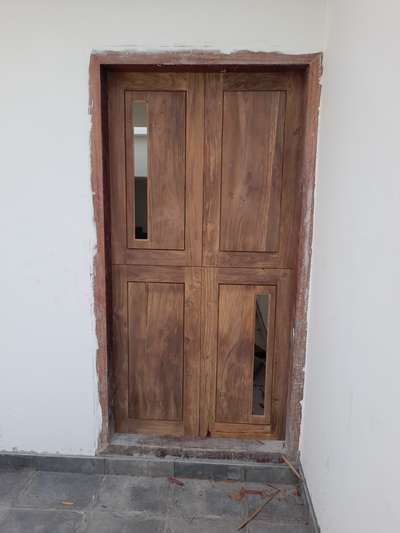 front door teak wood