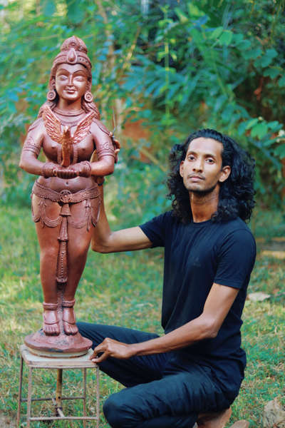 Saalabhanjika sculpture
 #sculpture#saalabhanjika
#traditiinal#sculpture