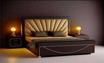 Double bed designs are available  #BedroomDecor