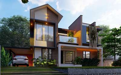 #comtemporarydesign #ContemporaryHouse #contemporary#keralahome#keralahome4bhk#modern#koloapp#kolopost#koloviral#architect#architecturedesign