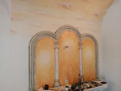 #Prayer rooms  #cristian_alter  #WallDecors  #WallDesigns  #WallDecors  #WallPainting  #TexturePainting  #artechdesign  #art