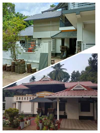 #HouseRenovation #lowbudget #exteriordesigns #LayoutDesigns #keralaarchitectures #project_planing #HouseConstruction #cementboard