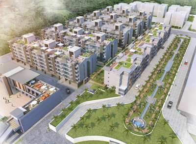 Arial view @ Nirala Aspire phase II,