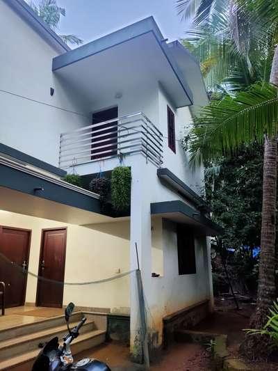 First Floor addition.

നിലവിൽ ഉള്ള വീട് മുകളിലേക്ക് addition ചെയ്യുമ്പോൾ ഉണ്ടായ വെല്ലുവിളി foundation നിൽ ഉള്ള വിള്ളൽ ആയിരുന്നു, പുറമെ piller ചെയ്ത് ground floor slab ന്റെ മുകളിലൂടെ beam ചെയ്ത് First ഫ്ലോറിന്റെ load divert ചെയ്താണ് design ചെയ്തിരിക്കുന്നത്, കൂടാതെ ഈ additional pillers design ന്റെ ഭാഗം ആവുകയും ചെയ്തു.