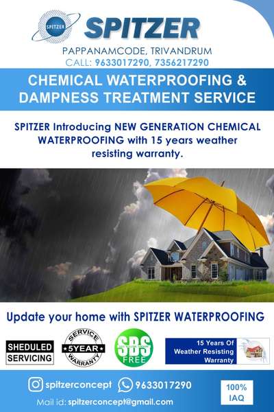 waterproofing service  #WaterProofing  #chemical  #dampproofing  #HouseConstruction  #Basement_and_wall  #BathroomRenovation  #renovations  #terracewaterproofing