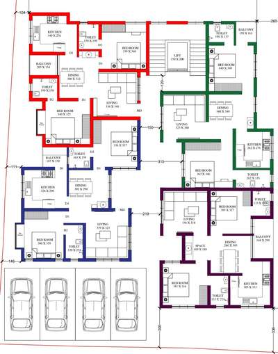 Villa with 75m2 area. Two bed room House. #FloorPlans  #villadesign #villaconstrction #villaproject