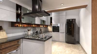 elite apartment kitchen visualised . per view 2300
