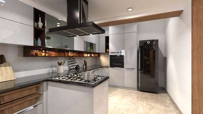 elite apartment kitchen visualised . per view 2300